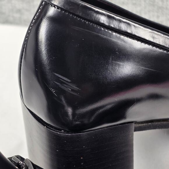 VIA SPIGA VINTAGE Y2K SQUARE TOE CHUNKY HEEL SHOES – MADE IN ITALY – SIZE US 6 - Picture 8 of 12